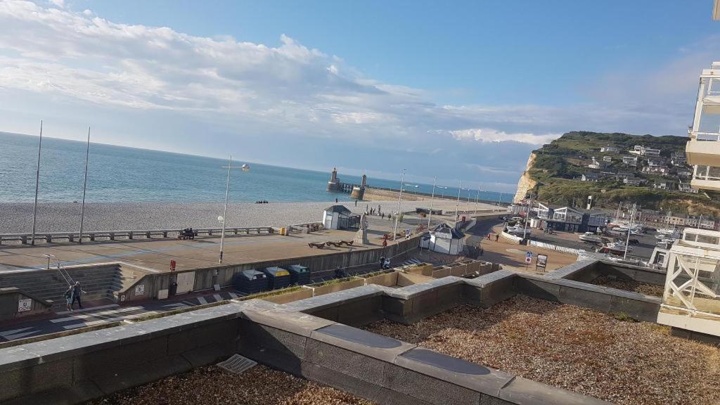 Ideal Famille Et Couple , Vue Mer Residence Calme Fécamp Exterior foto